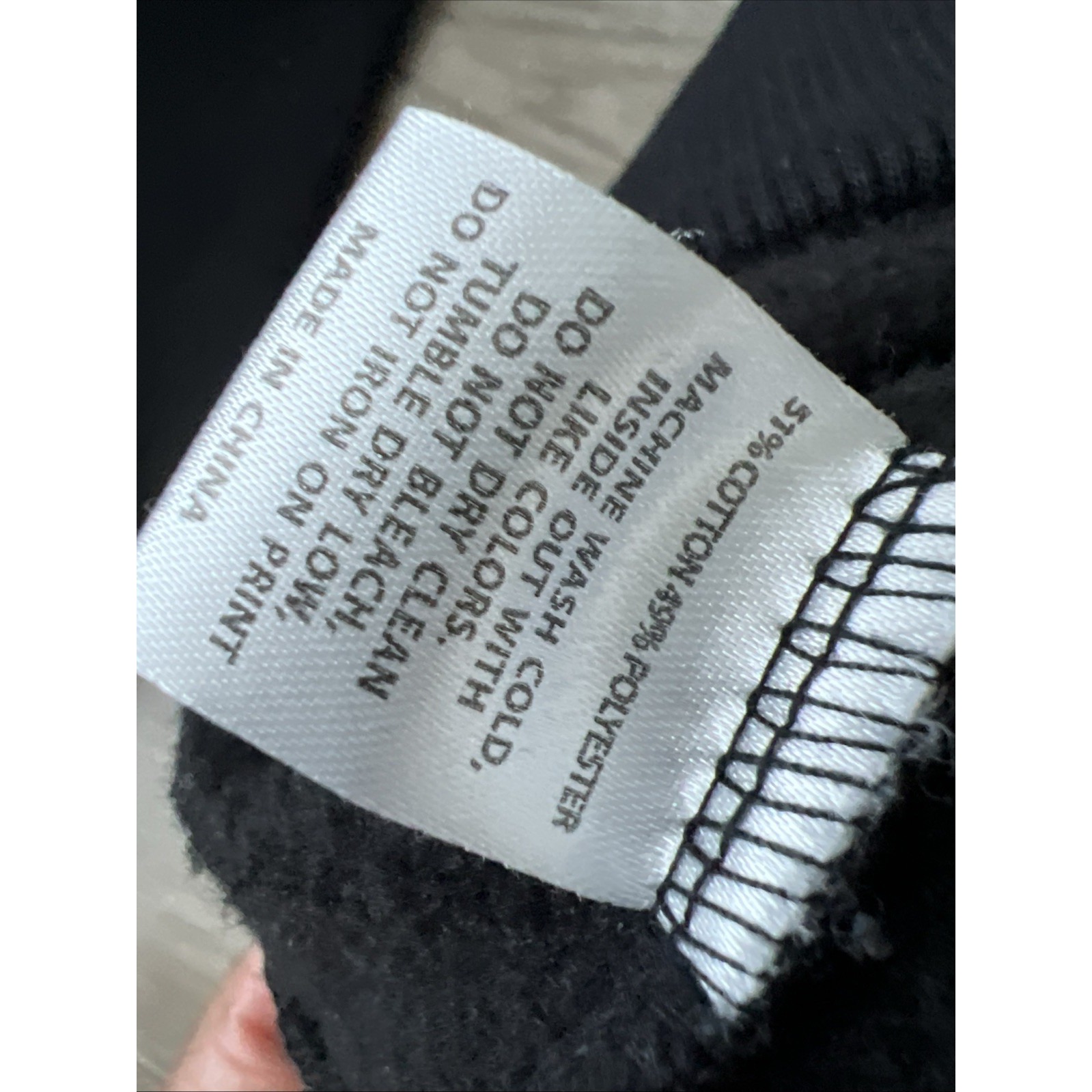 Prod Bldg Benjamin Franklins Hoodie Black Fleece Pullover Mens Medium — image 8 of 8